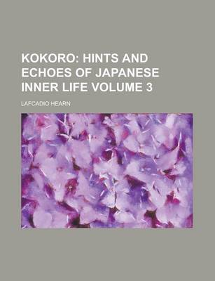 Book cover for Kokoro Volume 3