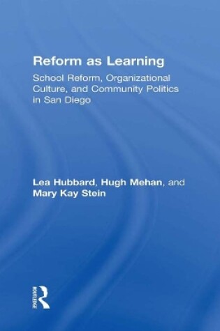 Cover of Reform as Learning