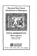 Book cover for "Titus Andronicus"