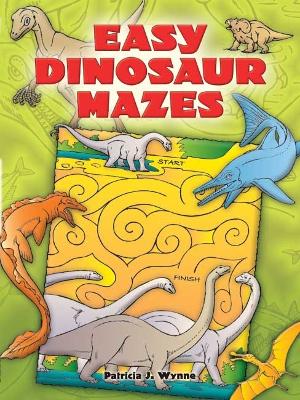 Cover of Easy Dinosaur Mazes