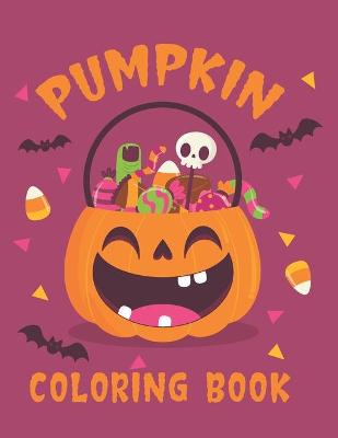 Book cover for Pumpkin Coloring Book