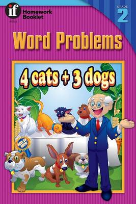 Cover of Word Problems Homework Booklet, Grade 2