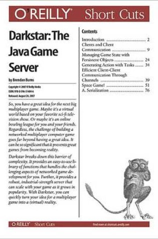 Cover of Darkstar: The Java Game Server