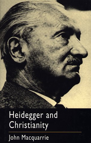 Book cover for Heidegger and Christianity