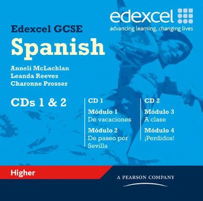 Book cover for Edexcel GCSE Spanish Higher Audio CDs