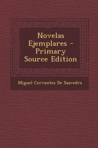 Cover of Novelas Ejemplares