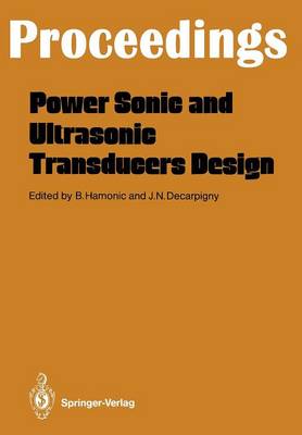 Book cover for Power Sonic and Ultrasonic Transducers Design