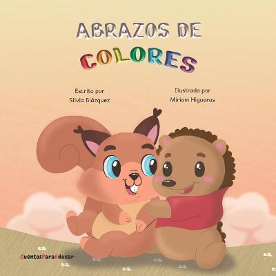 Book cover for Abrazos de colores