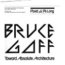 Cover of Bruce Goff