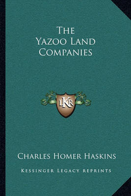 Book cover for The Yazoo Land Companies