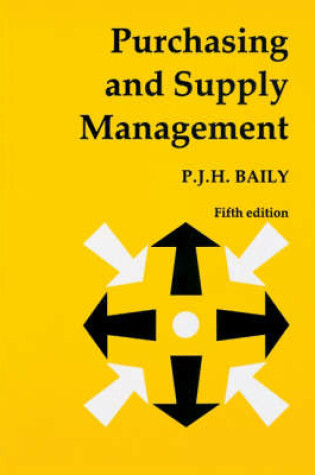 Cover of Purchasing and Supply Management