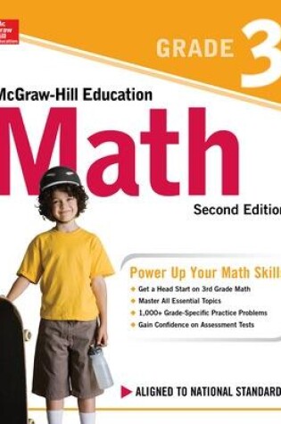 Cover of McGraw-Hill Education Math Grade 3, Second Edition