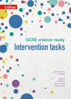 Book cover for GCSE Science Ready Intervention Tasks for KS3 to GCSE