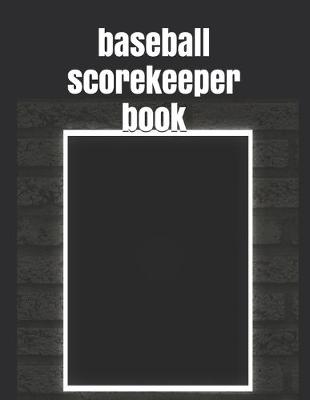 Cover of baseball scorekeeper book