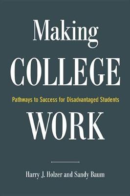 Book cover for Making College Work