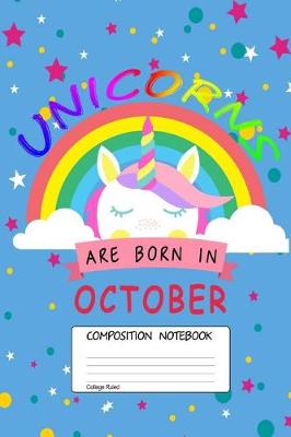 Book cover for Unicorns Are Born in October