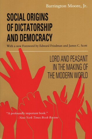 Cover of Social Origins of Dictatorship and Democracy
