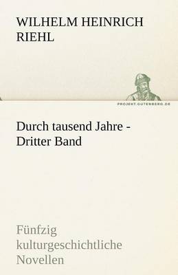 Book cover for Durch Tausend Jahre - Dritter Band