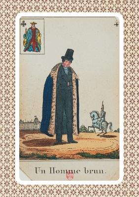 Cover of Carnet Ligné Cartomancie, Homme Brun, 18e Siècle