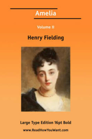 Cover of Amelia Volume II (Large Print)
