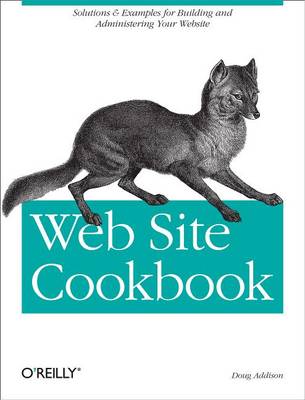 Book cover for Web Site Cookbook