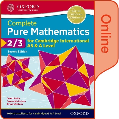 Book cover for Pure Mathematics 2 & 3 for Cambridge International AS & A Level