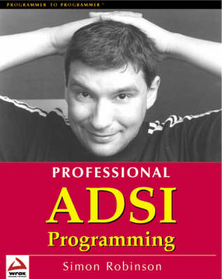 Book cover for Professional ADSI Programming