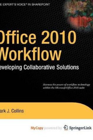 Cover of Workflow in Microsoft Office 2010