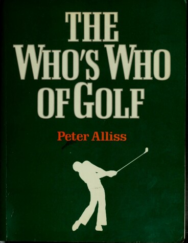 Book cover for The Who's Who of Golf