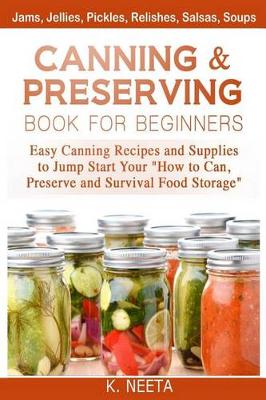 Cover of Canning and Preserving Book for Beginners