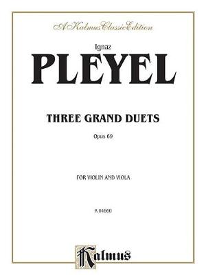 Book cover for Three Grand Duets, Op. 69