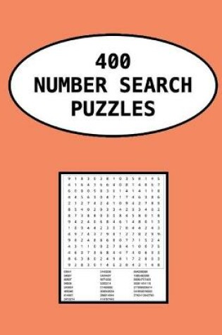 Cover of 400 Number Search Puzzles