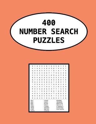 Book cover for 400 Number Search Puzzles