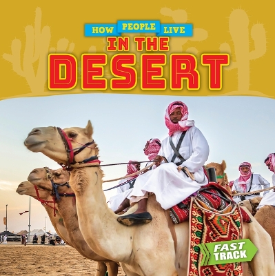 Book cover for In the Desert