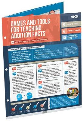 Book cover for Games and Tools for Teaching Addition Facts (Quick Reference Guide 25-Pack)