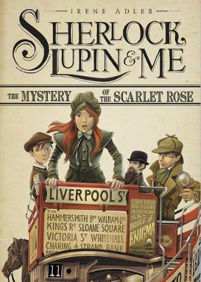 Cover of The Mystery of the Scarlet Rose