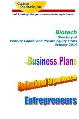 Cover of Biotech Directory of Venture Capital and Private Equity Firms