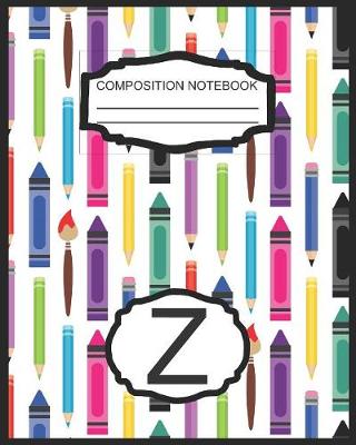 Book cover for Composition Notebook Z