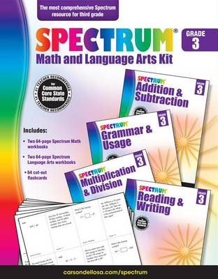 Cover of Spectrum Math and Language Arts Kit, Grade 3