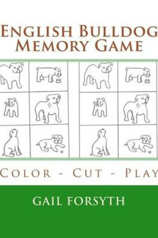 Cover of English Bulldog Memory Game