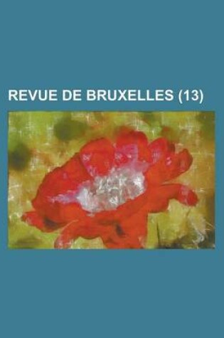 Cover of Revue de Bruxelles (13)