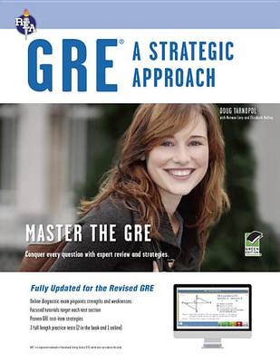 Book cover for GRE: A Strategic Approach with Online Diagnostic Test