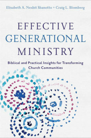 Cover of Effective Generational Ministry