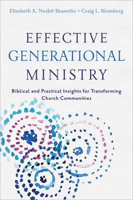 Book cover for Effective Generational Ministry