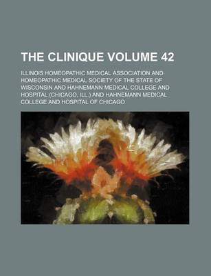 Book cover for The Clinique Volume 42