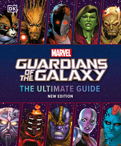 Book cover for Marvel Guardians of the Galaxy The Ultimate Guide New Edition