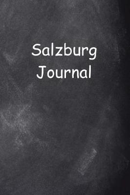 Cover of Salzburg Journal Chalkboard Design