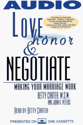 Cover of Love, Honor, and Negotiate