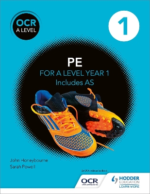 Book cover for OCR A Level PE Book 1
