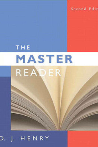 Cover of Master Reader (with Myreadinglab Student Access) Value Package (Includes Mastering Vocabulary)